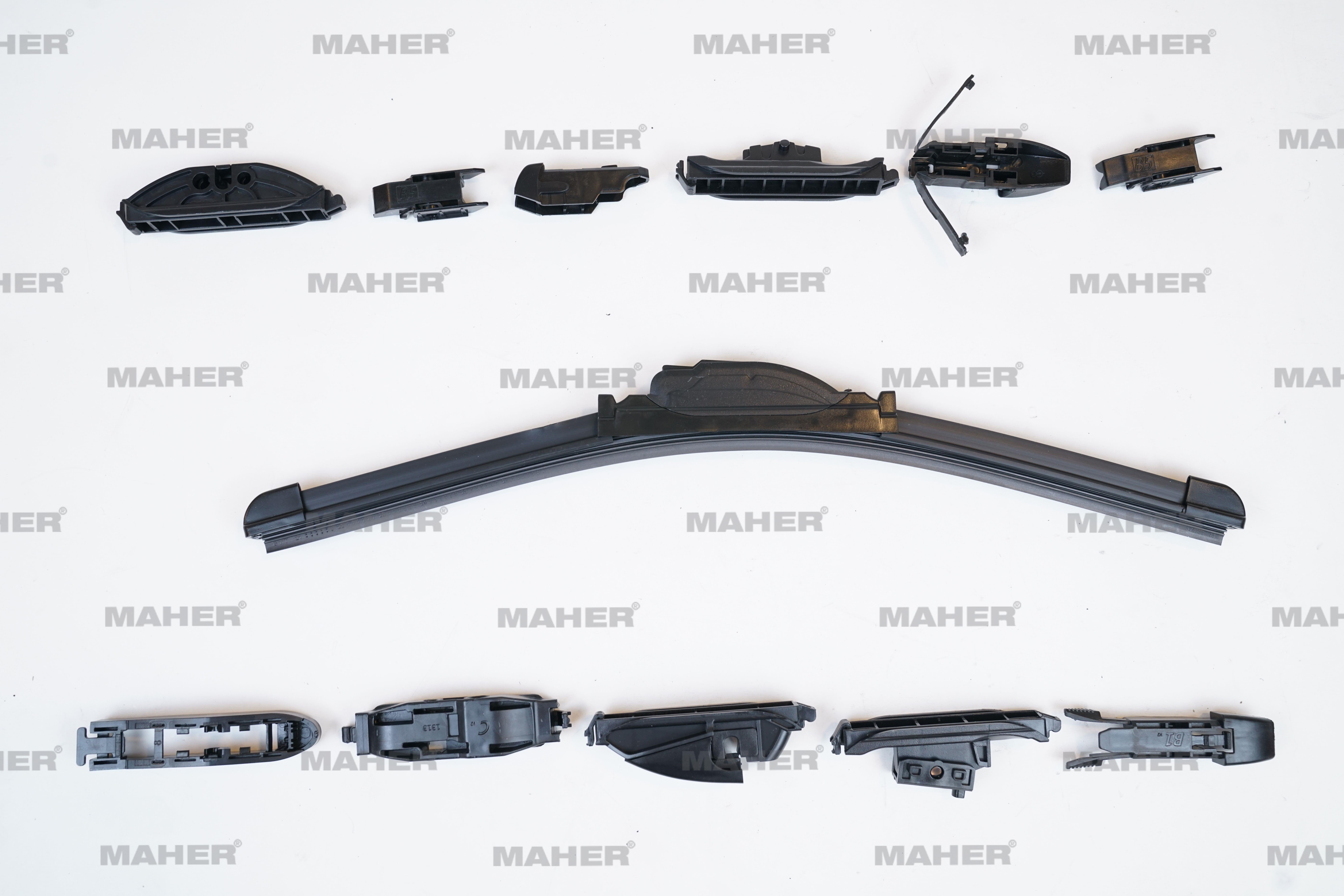 SİLECEK SÜPÜRGESİ TEK TİP ÜNİVERSAL 16 APARATLI 15 MUZ (380mm)