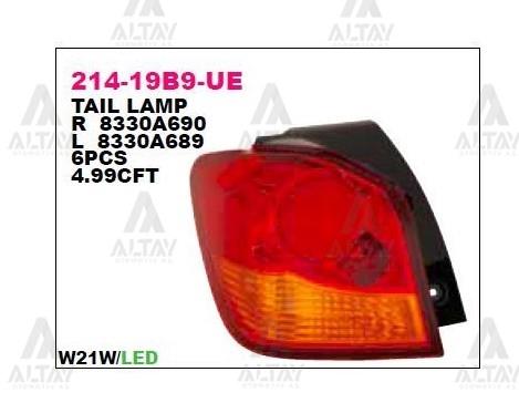STOP LAMBASI ASX 11-15 LEDLİ SAĞ