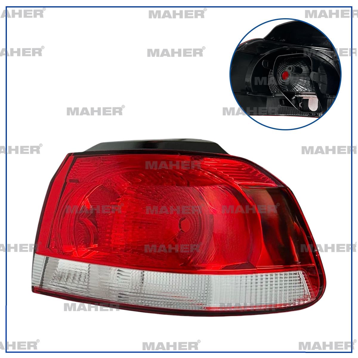 STOP LAMBASI GOLF6 DIŞ 09-13 HELLA TİP SAĞ