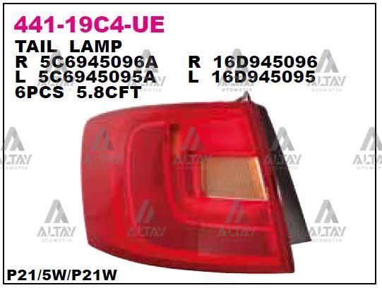 STOP LAMBASI JETTA 11-14  DIŞ SOL