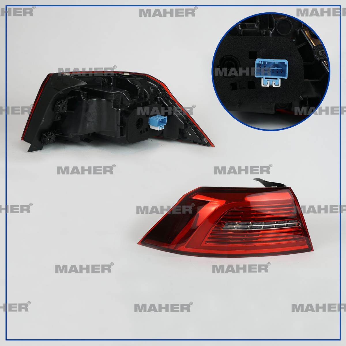 STOP LAMBASI PASSAT 14-19 DIŞ SOL LED HIGHLINE