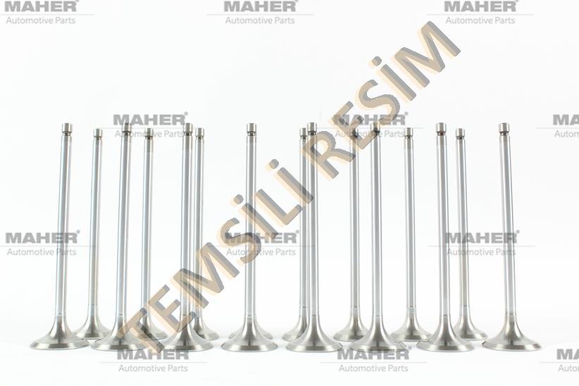 SUPAP TAKIM H-100  97- KMY  97-04 0.50 (IN-4 ÖLÇÜ:42x8x136 / EX-4 ÖLÇÜ:36x8x136)