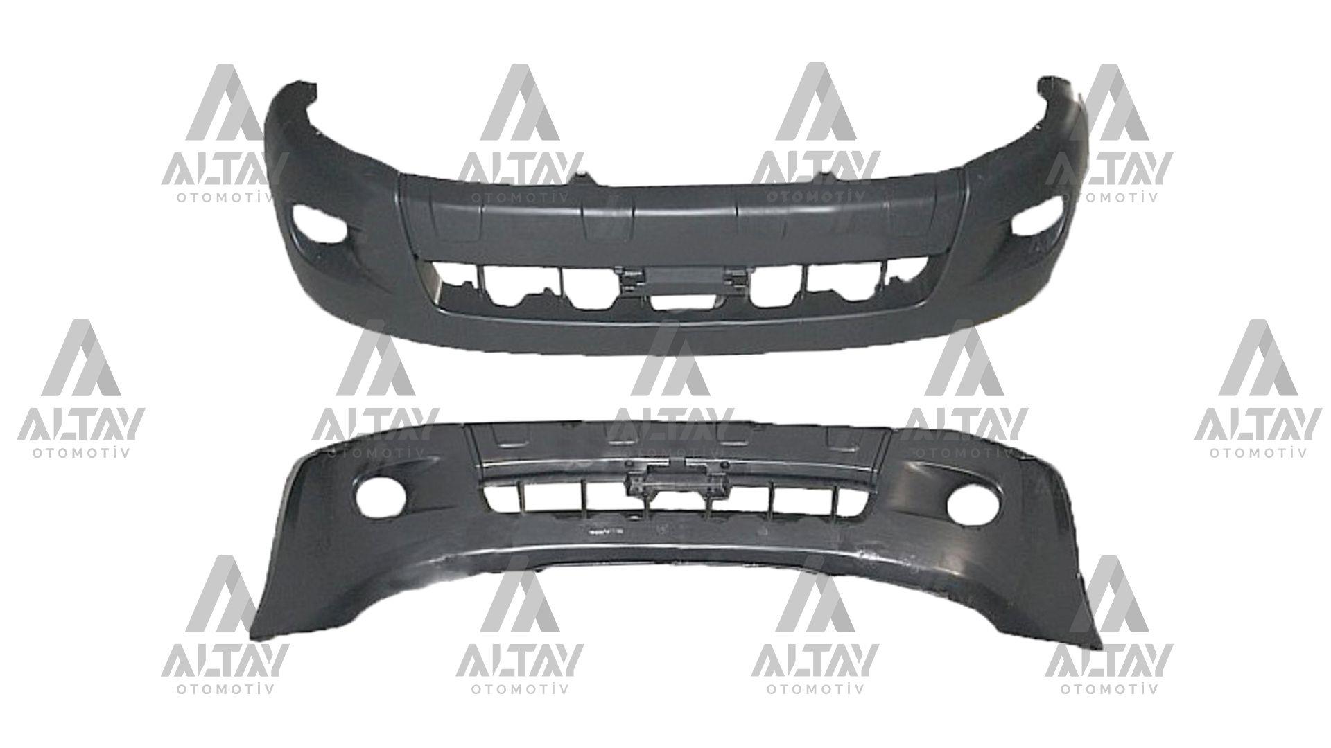 TAMPON HILUX ÖN 06-09 D4D 4X2 SİYAH DODİK DELİKLİ SİSLİ