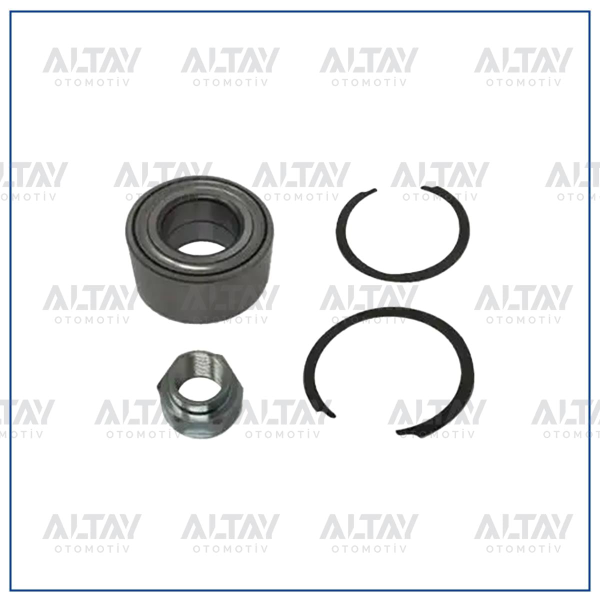 TEKER RULMANI ALBEA / CLIO IV / CORSA D / DOBLO / FIORINO / LINEA / MEGANE II / SYMBOL II / NEMO / BRAVA / BRAVO / IDEA / PANDA / PUNTO / MICRA K12 / NOTE E11 / CORSA D 1.3 CDTI / PARTNER / BIPPER / CLIO II / KANGOO II ÖN ABSLİ