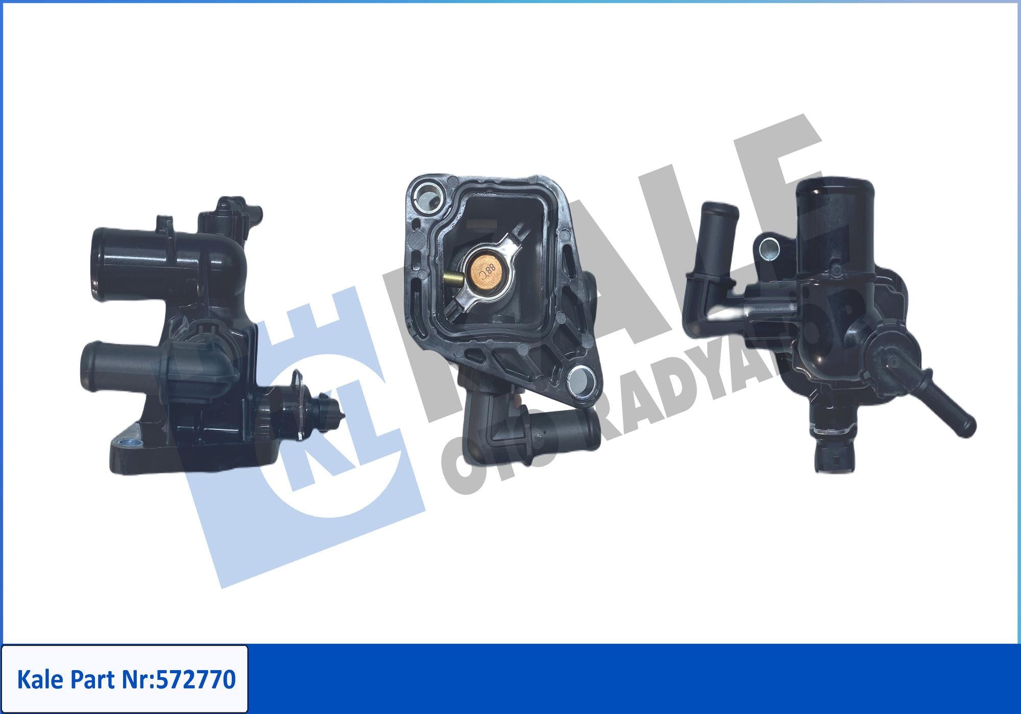 TERMOSTAT NEMO 07= / DOBLO IV 15= / EGEA 15= / FIORINO 07= /  BIPPER 07= / 1.3 JTD EURO 6 KOMPLE CONTALI SENSÖRLÜ 88°C
