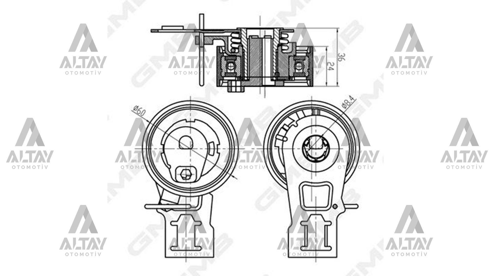 TRİGER GERGİSİ FORD / PEUGEOT / CITROEN / OPEL