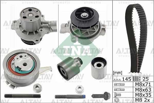 TRİGER SETİ + DEVİRDAİM CRAFTER / TRANSPORTER T6 15= CXEB-CXEC-CXFA-CXGA-CXGB-CXHA-DAVA-DAWA-DAUA-DAUB 2.0 TDİ