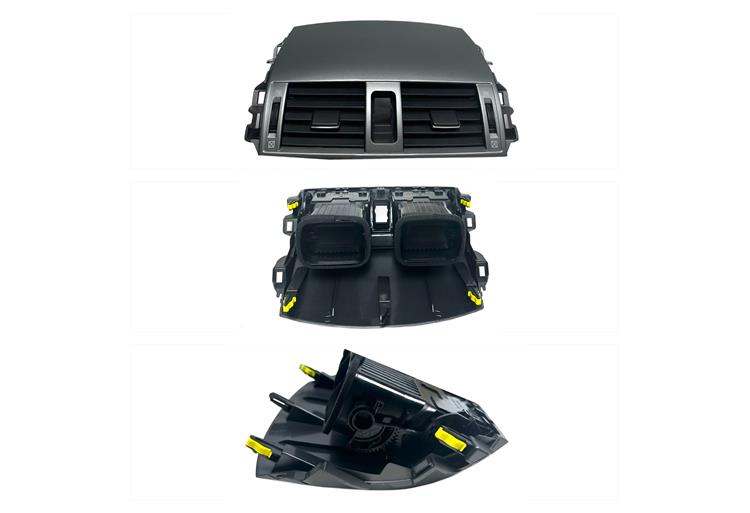 Toyota Izgara Kalorifer Corolla 07-12 Orta (Gümüş Gri) - UNI-IHU-002