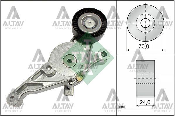 VANTİLATÖR GERGİSİ GOLF5 / CADDY / PASSAT / TRANSPORTER T5 / A3 / A4 06= AXB-BJB-BKC-BLS-BXE 1.9 TDİ KOMPLE
