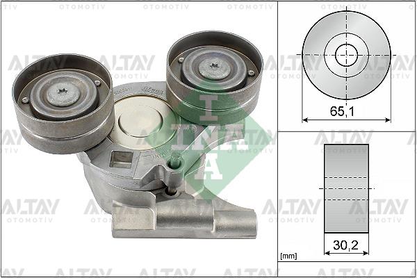 VANTİLATÖR GERGİSİ TRANSIT V-363 14= RANGER 2.2 11= 100-125-135-140-155 PS (A.ÇEKER)
