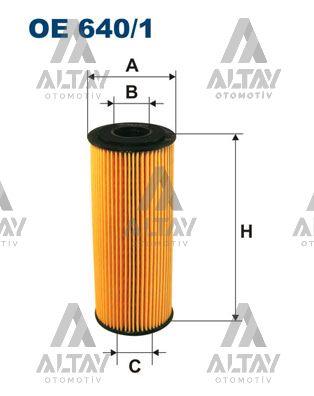 YAĞ FİLTRESİ GOLF4 / BORA / LT35 / CRAFTER / PASSAT 98-04 1.9 TDI-2.5 TDI ANJ-AVR-AGR-ALH-BJK