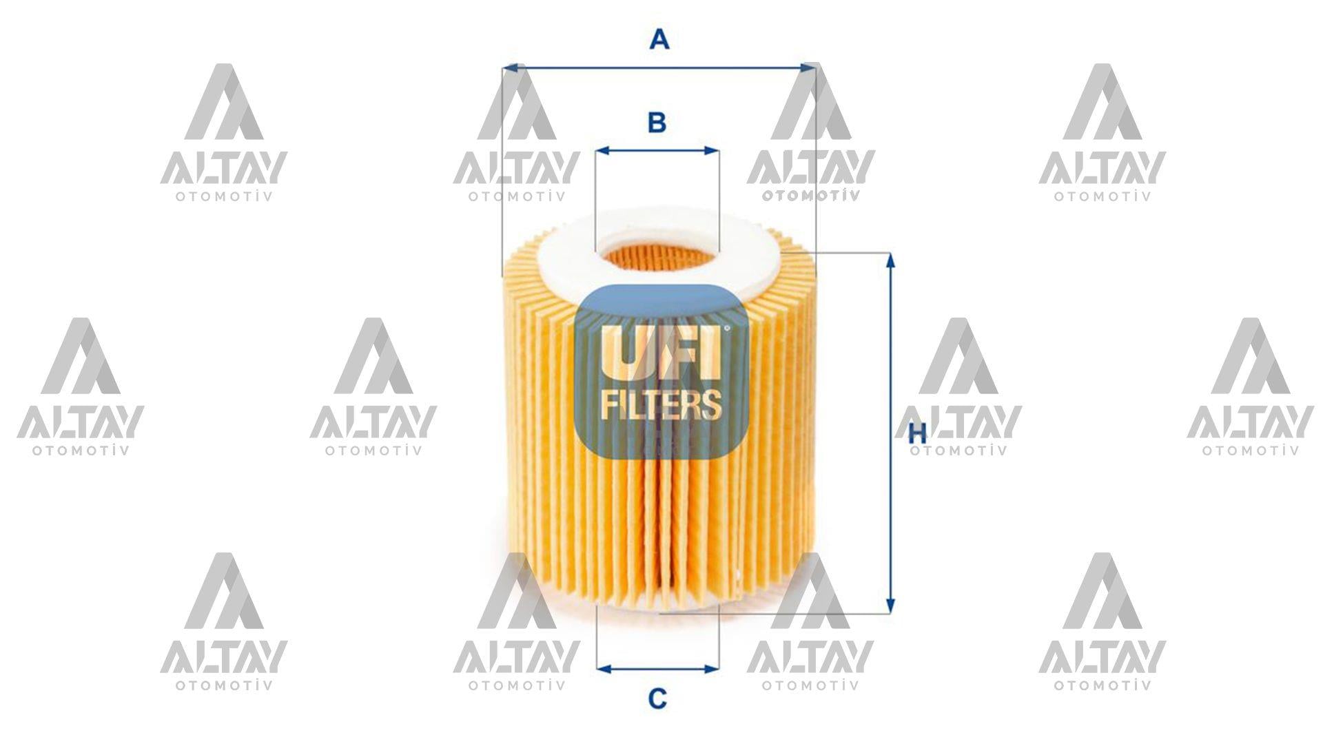 YAĞ FİLTRESİ MONDEO / MAZDA6 1.8 / 2.0 / 2.3  04=  00-07