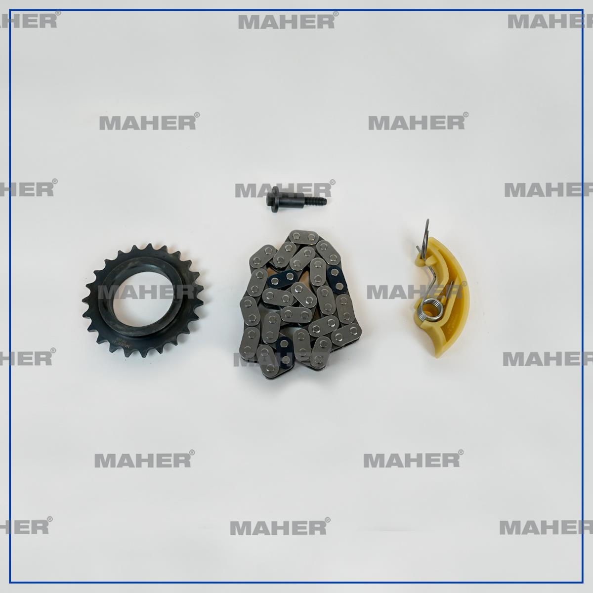 YAĞ POMPA ZİNCİR SETİ PICKUP 16= NAVARA YS23DDT / MASTER - 2.3DCI - M9T / MOVANO 2.3CDTI