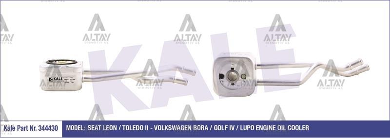 YAĞ SOĞUTUCUSU GOLF4 / BORA / A3 / TOLEDO 02-04 BCB 1.6 16V CONTA VE SEGMANLI