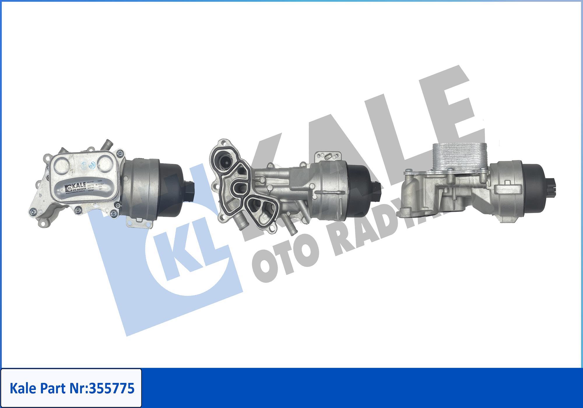 YAĞ SOĞUTUCUSU KUTUK 207 / 208 / 308 / 508 / 3008 / RCZ / C4 / C5 /  DS4 / DS5 07-14 1.6 16V BNZ.