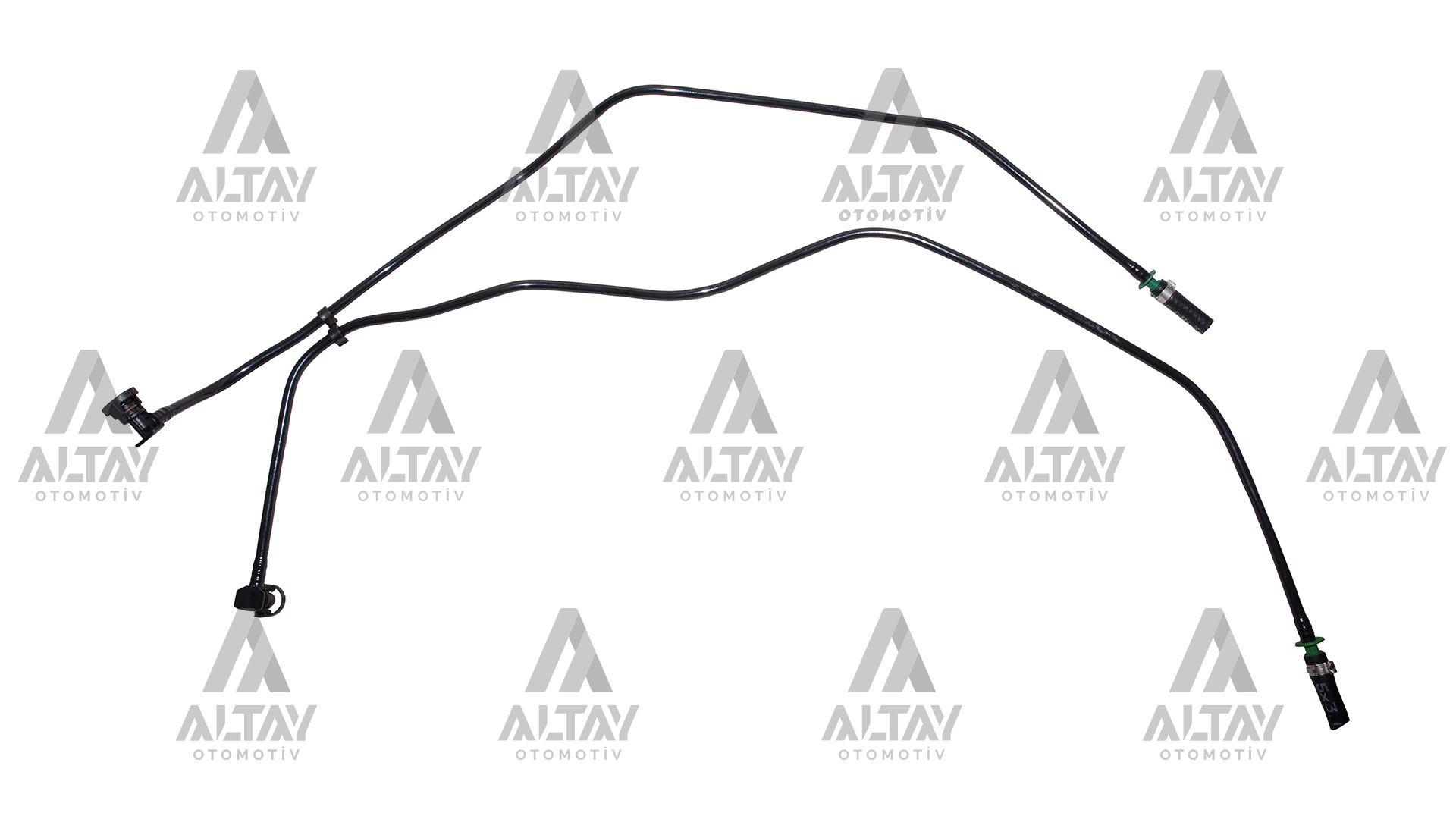 YAKIT BORUSU R19 / MEGANE I - II / CLIO II - III / MODUS 1.4-1.6 K7M (İKİLİ TAKIM)