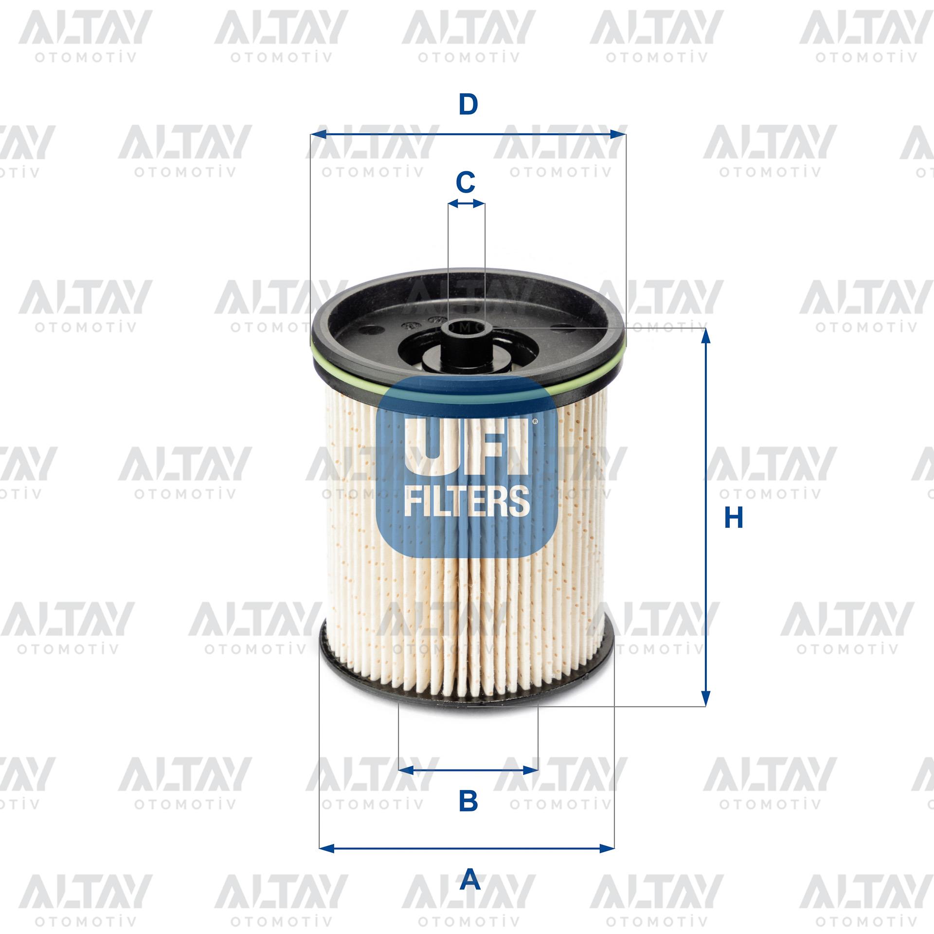 YAKIT FİLTRESİ ( MAZOT) ASTRA K  B16DTH-B16DTE-D16DTH