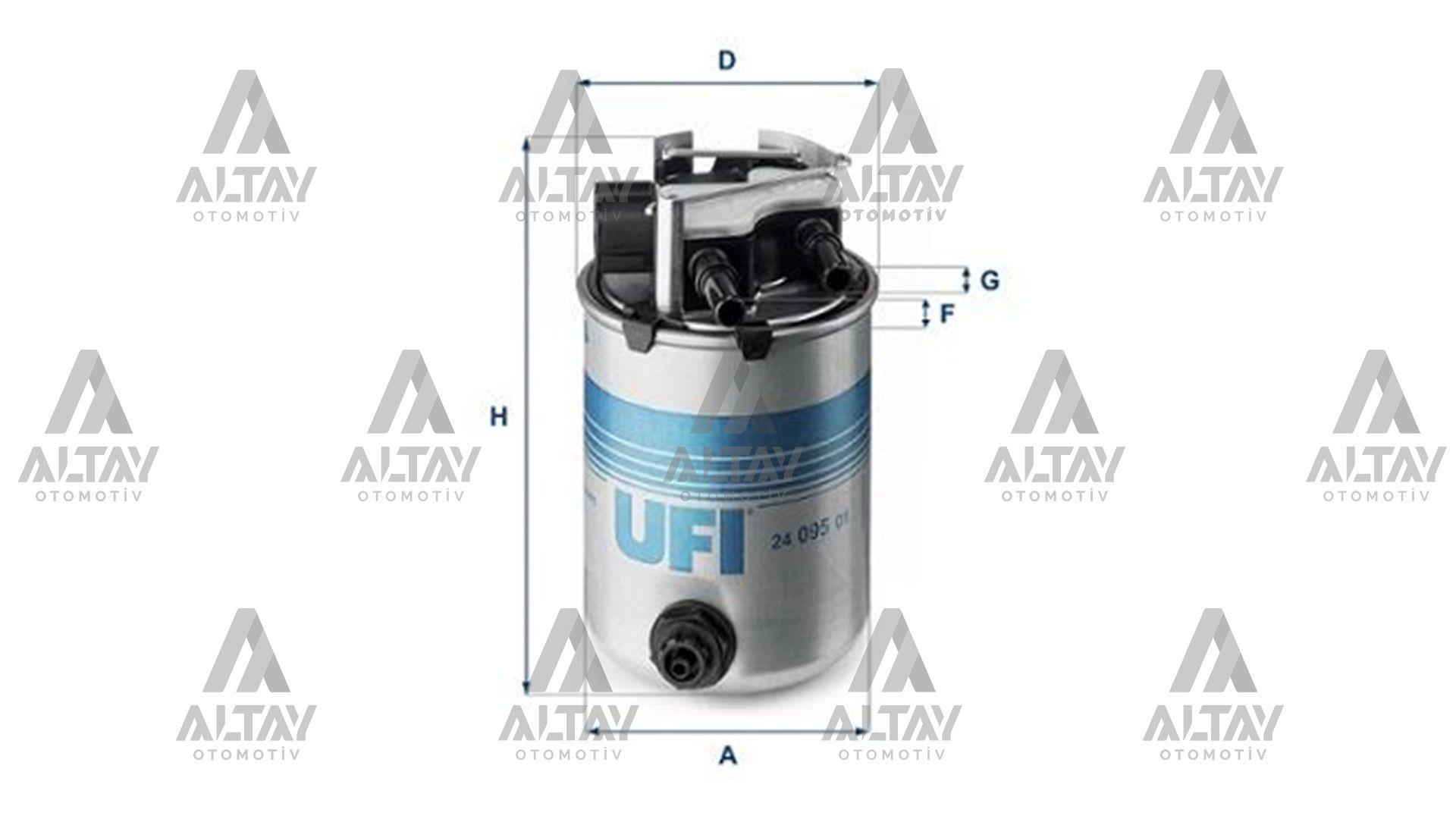 YAKIT FILTRESI (MAZOT) QASHQAI 14-18 / X-TRAIL 14= / R9M / K9K (ORİJİNAL EQUİPMENT MANUFACTURER)