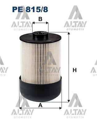 YAKIT FİLTRESİ (MAZOT) TRAFIC III 14= / MASTER III 10= / VITO W447 14= 1.6 DCI 2.3 DCI