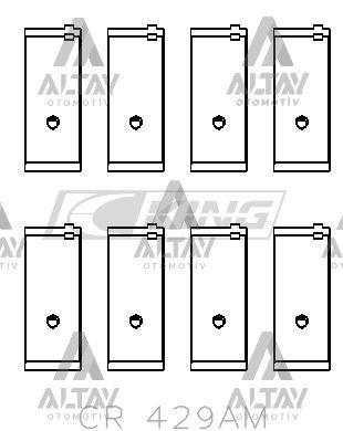YATAK KOL COROLLA 1.6 (0.50) 4AF / 4AFE