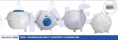 YEDEK SU DEPOSU TRANSPORTER T5 / T6 04= 1.9 TDI-2.0 TDI-2.5 TDI (KAPAKLI)