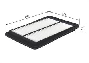 Hava Filtresi Qashqai J11 14-17 1.2 DIG-T-1.5 DCI-1.6 DCI / X-Trail T32 14-21 1.6 DCI 2.0-2.5