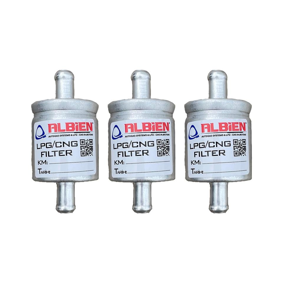 Albien Lpg Filtre - Hortum Arası Filtre 3 adet 