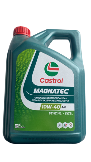 Castrol MagnateccastrolCastrol Magnatec 10W-40 A/B Litre Motor YağıCastrol Magnatec 10W-40 A/B 4 Litre Motor Yağı