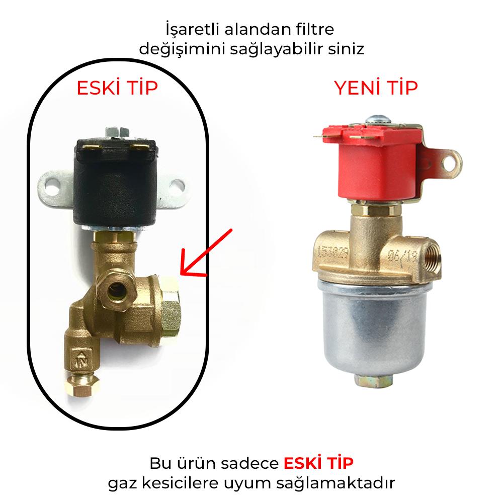 Atiker Gaz Kesici Filtresi - Eski Tip Uyumlu