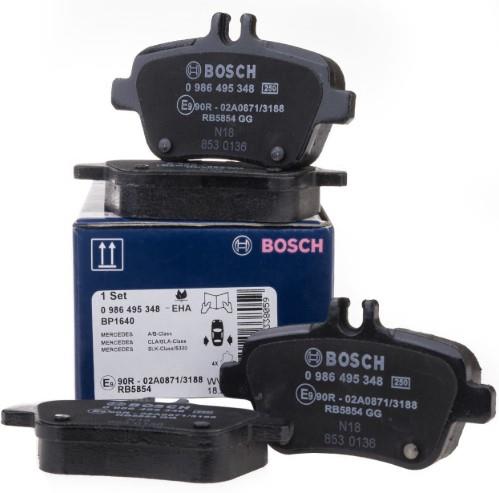 Bosch Fren BalatalarıBosch{atiker}Bosch Fren BalatalarıFren Balatası Arka / Mercedes 176-246-117 / A0074209520- 0986495348