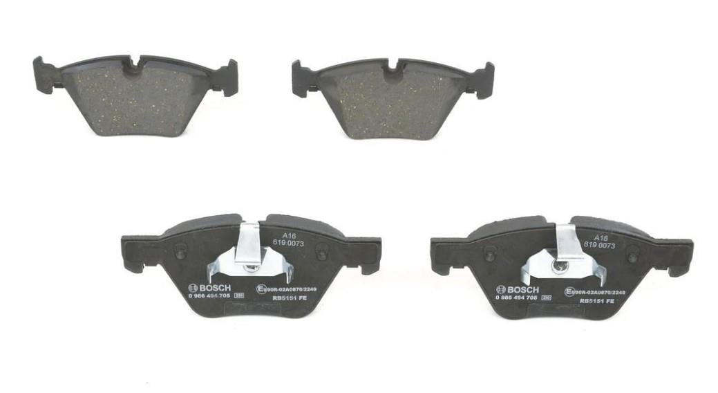 Bosch Fren BalatalarıBosch{atiker}Bosch Fren BalatalarıOn Fren Balatası Bmw F10 F11 330mm Dısk Icın 0986494705