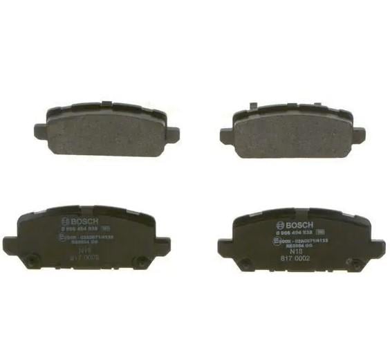 Bosch Fren BalatalarıBosch{atiker}Bosch Fren BalatalarıArka Fren Balatası Takım - Honda Hr-v 1.5 2015-2019 96 Kw -- 0986494838 - Oem: 43022-t8m-g00