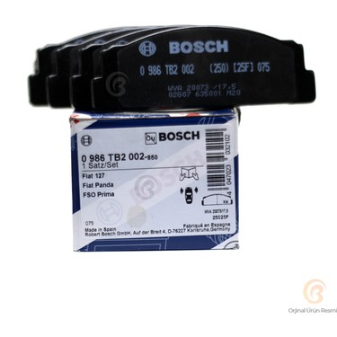Bosch Fren BalatalarıHATTAT{atiker}Bosch Fren BalatalarıÖn Fren Balata Takım Tofaş Murat Serçe Doğan Kartal Şahin S Sl Slx 131 1600