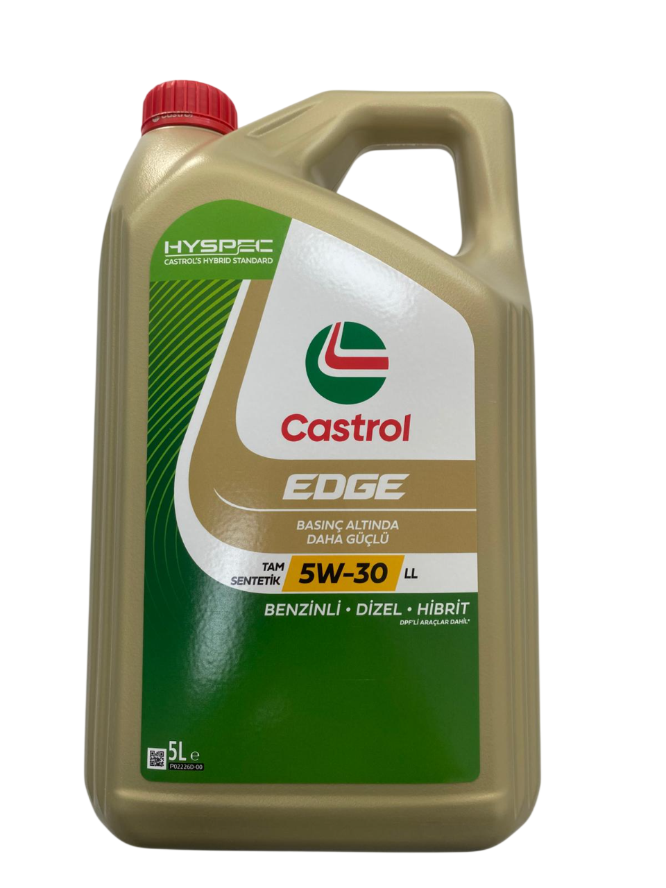 Castrol EdgecastrolCastrol Edge 5W-30 LL 5 Lt 2025 ÜretimCastrol Edge 5W-30 LL 5 Lt 2025 Üretim