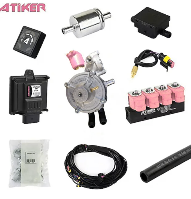 Lpg Sıralı Beyin RegülatörATİKERatikerAtiker Kesicili Sıralı Sistem Sr09 Mini Kit Eco Atikfast