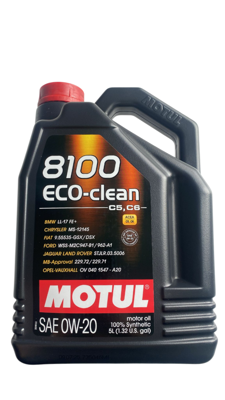 MOTUL MOTOR YAĞIMotulMotul 0W-20 8100 Eco-Clean 5 Lt Motor YağıMotul 0W-20 8100 Eco-Clean 5 Lt Motor Yağı