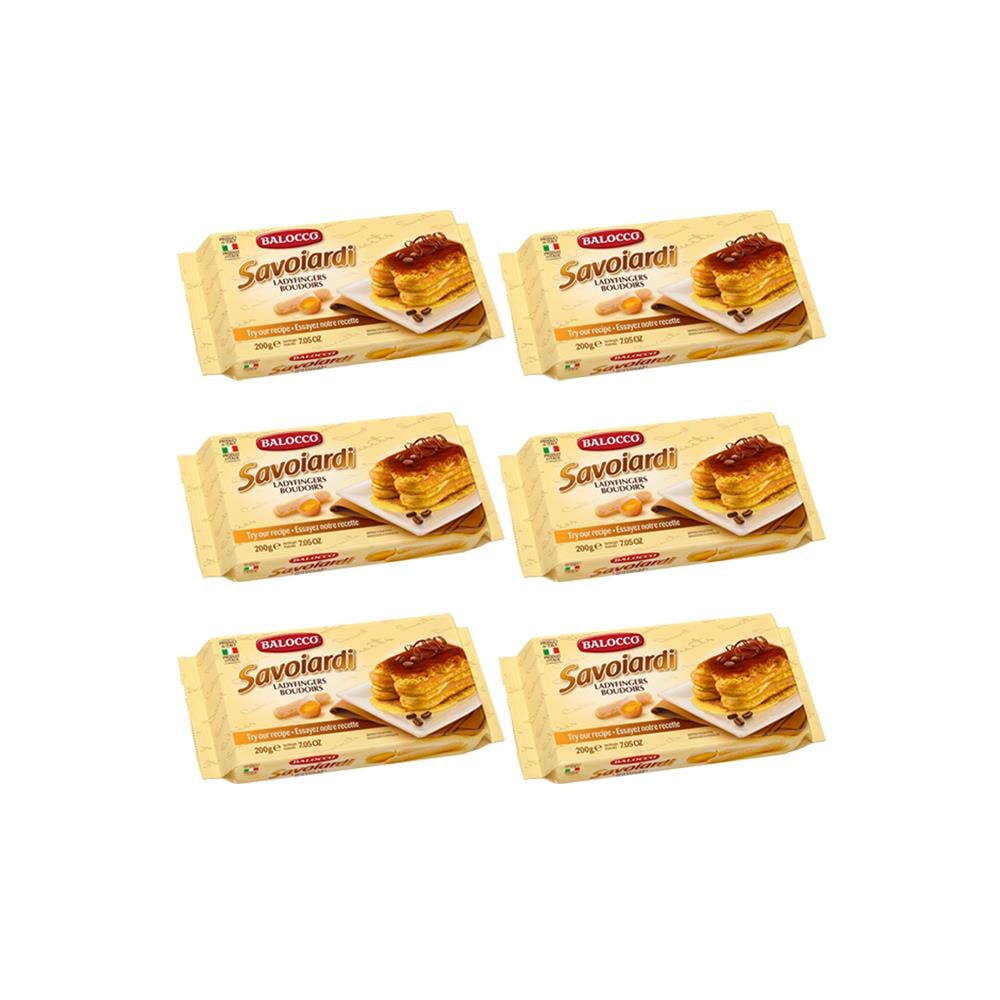 Balocco Savoiardi Kedidili 200 Gr x 6 Adet