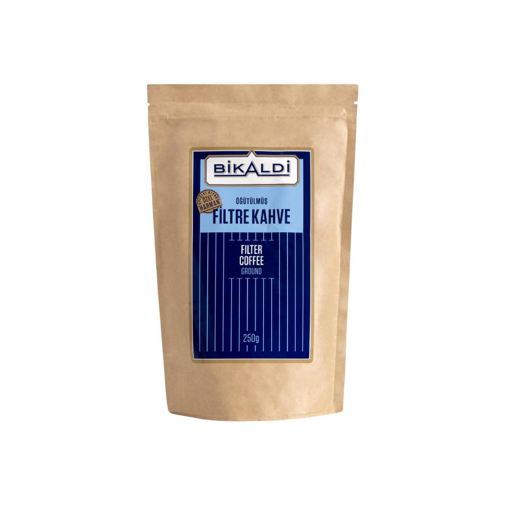Bikaldi Öğütülmüş Filtre Kahve 250g