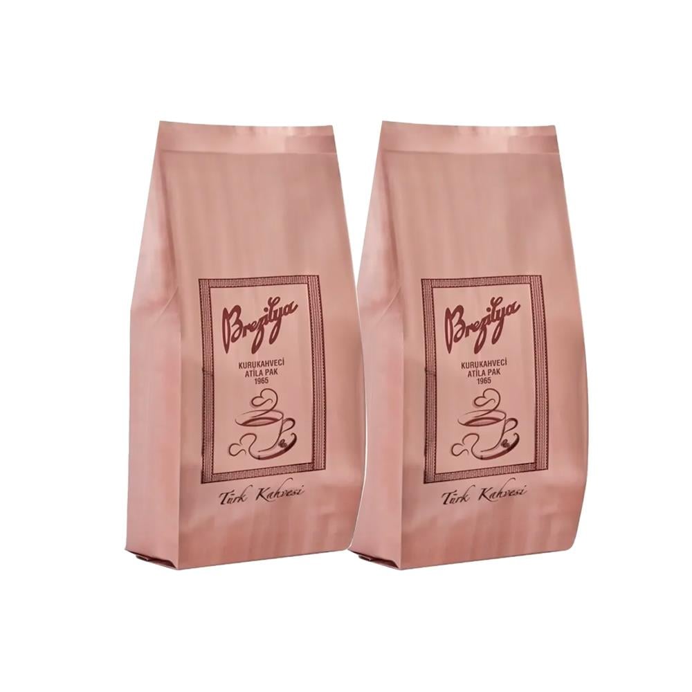 Brezilya Kuru Kahveci Atila Pak Türk Kahvesi 250g x 2 Adet