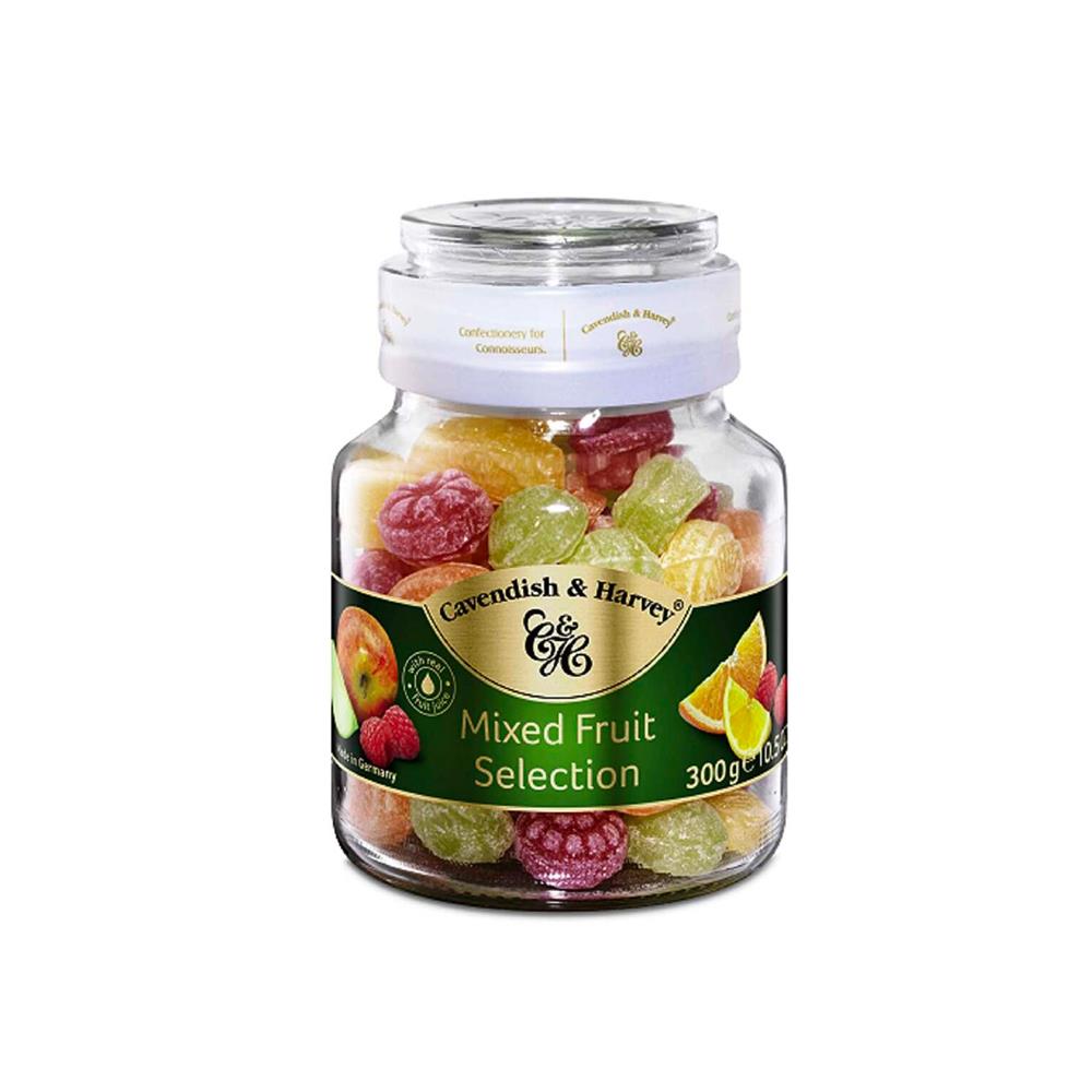 Cavendish & Harvey Karışık Meyveli Şeker 300g Cam Kavanoz