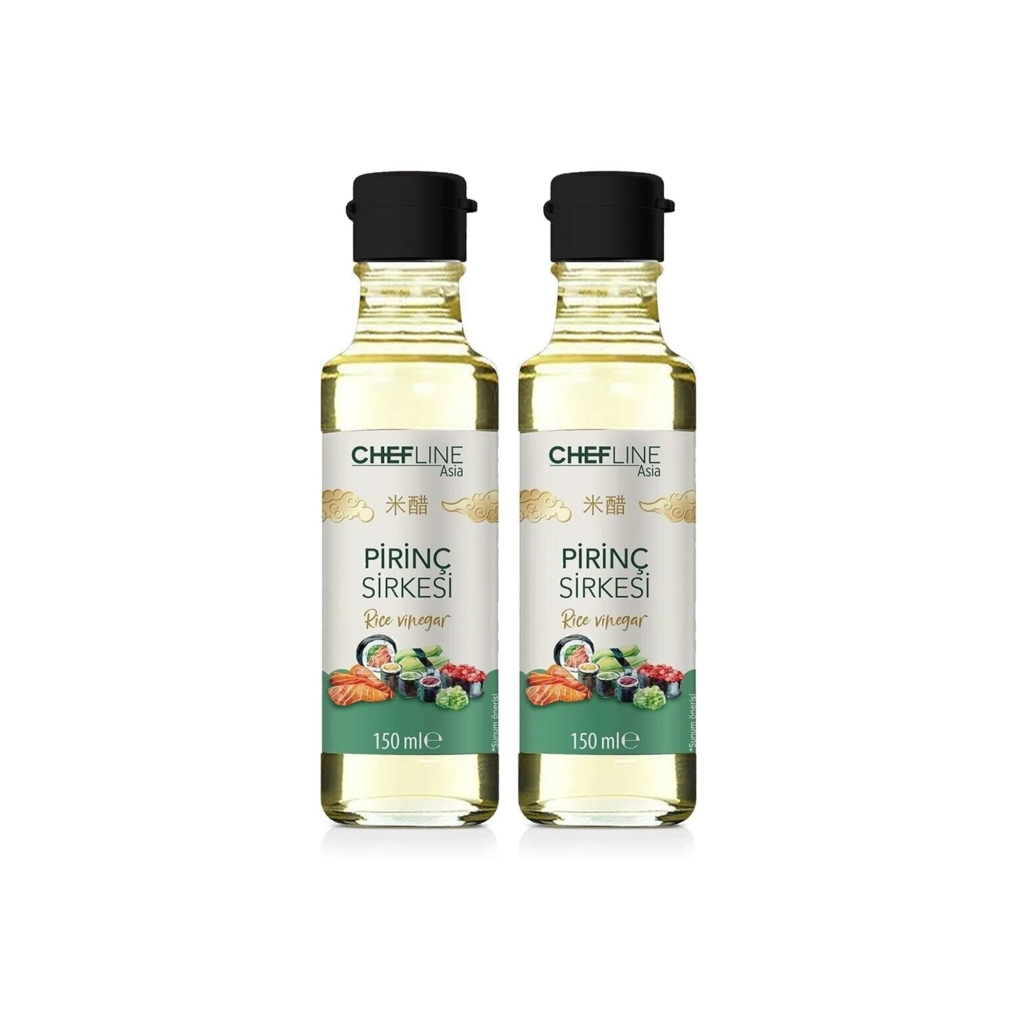 Chefline Asia Pirinç Sirkesi 150ml x 2 Adet
