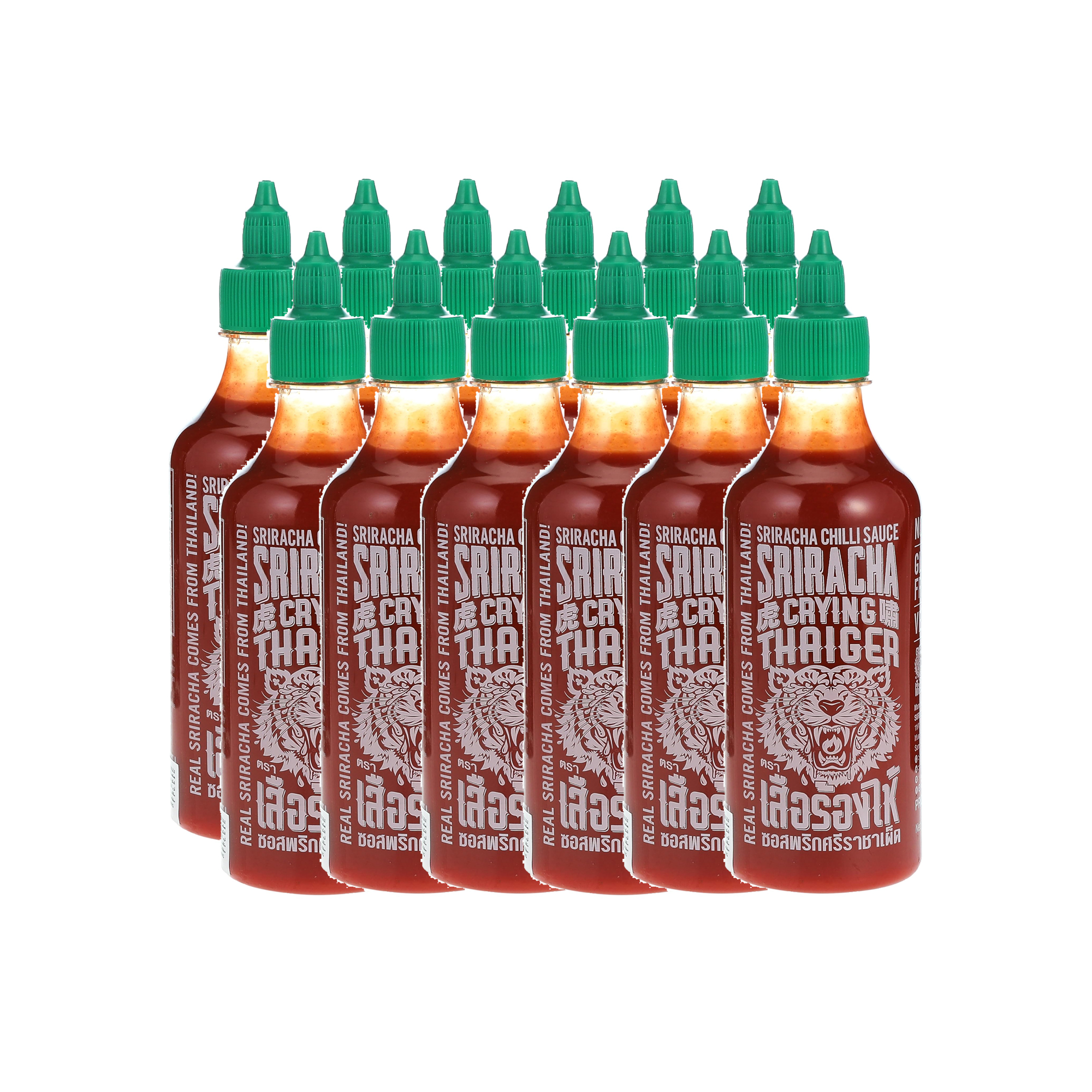 Crying Thaiger Sriracha Hot Chilli Acı Biber Sosu 440 ml x 12 Adet (Koli)