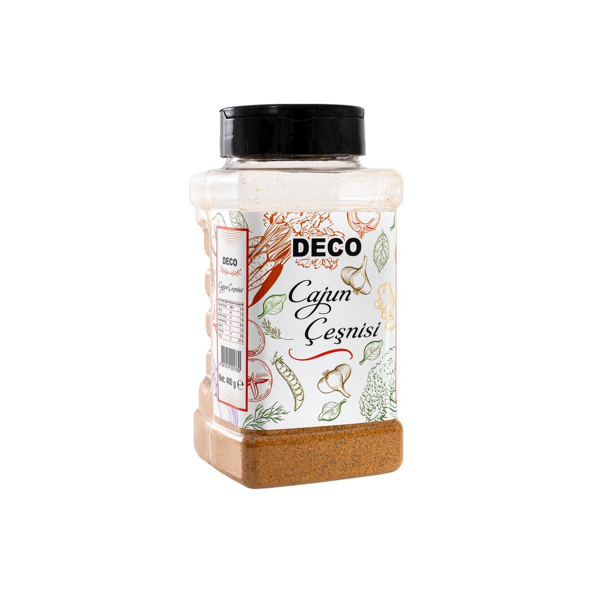 DECO Cajun (Kajun) Çeşnisi 400 g - Patates ve Tavuk Baharatı