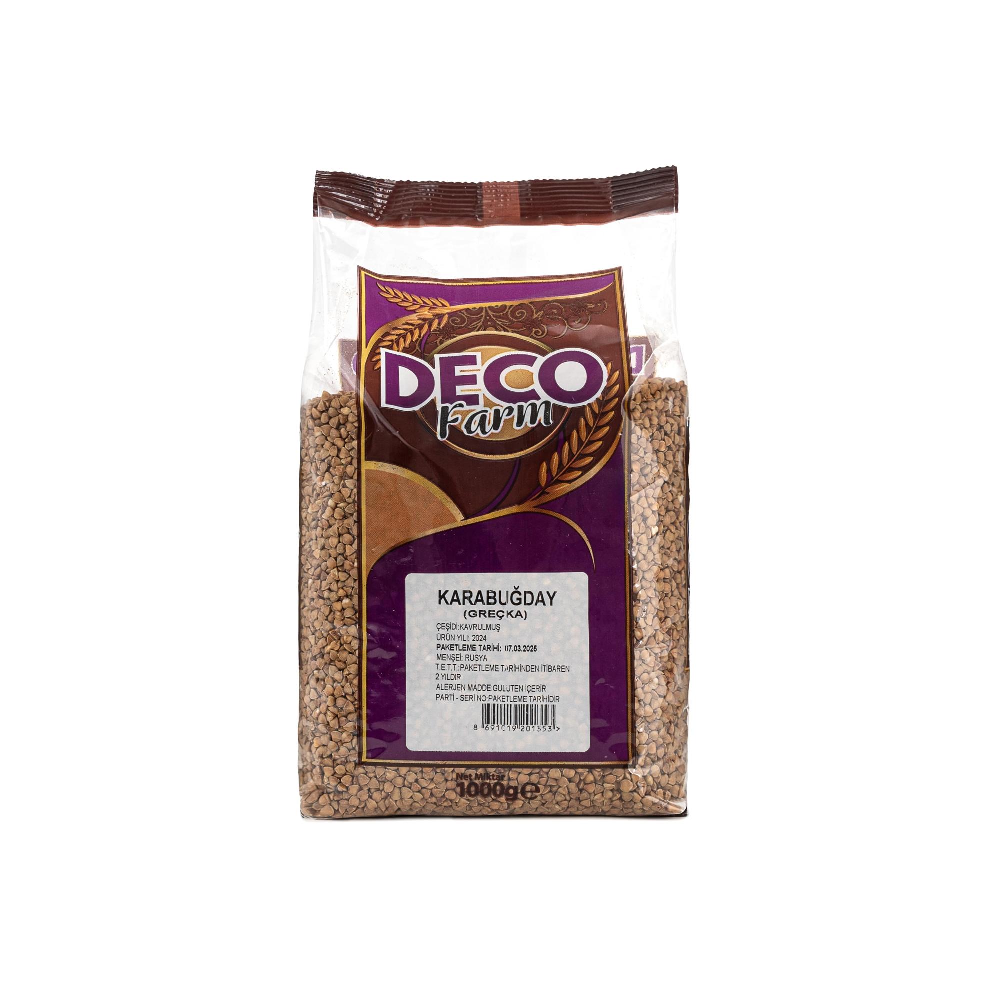 DECO Farm Karabuğday(Greçka) 1Kg