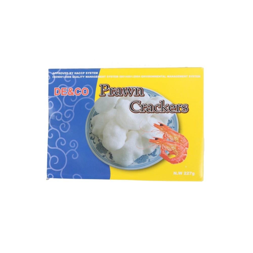 DE&CO Karides Cipsi Kraker Beyaz 227g