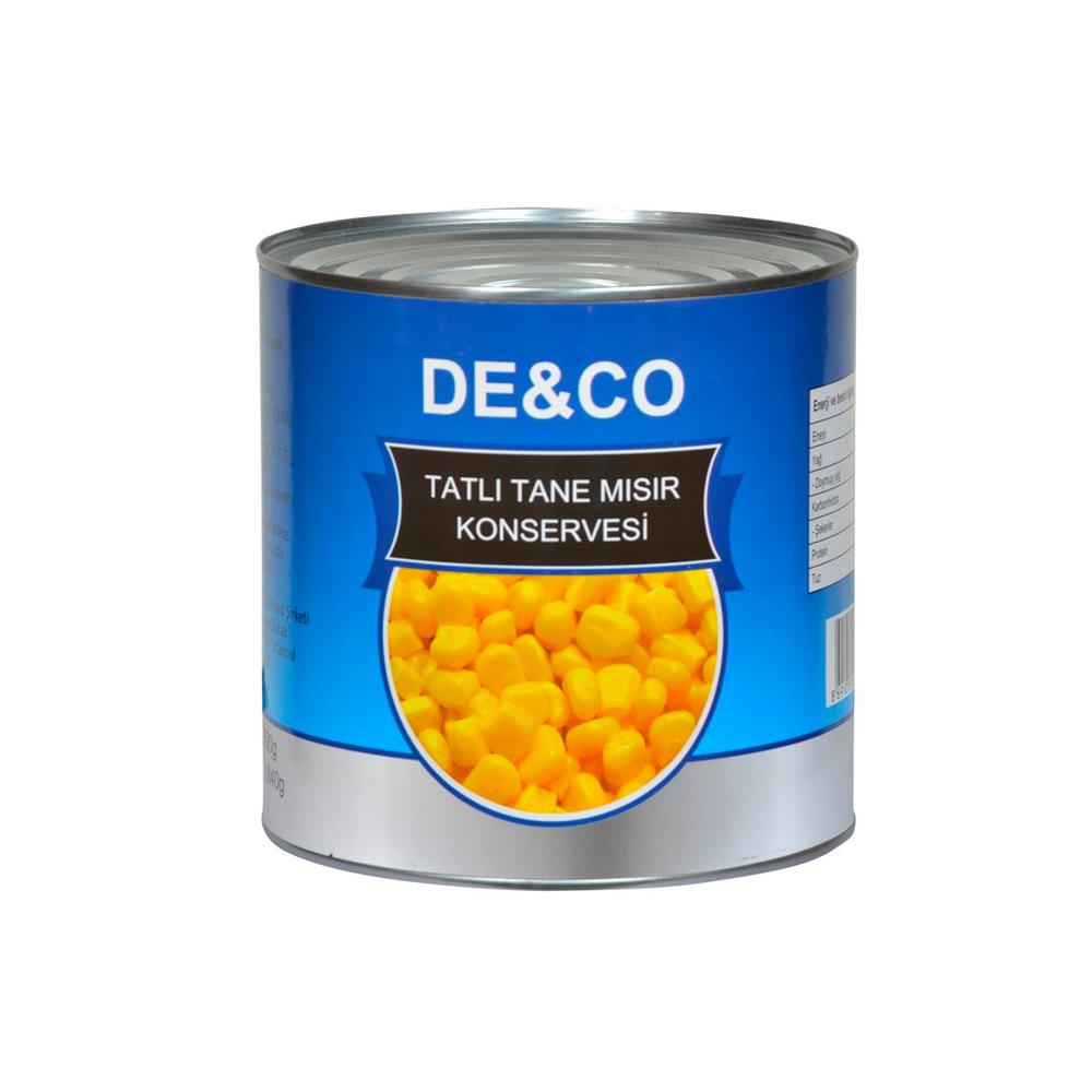 De&Co Tatlı Tane Mısır 340Gr
