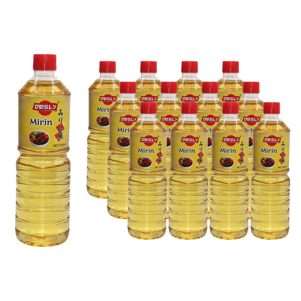 Desly Mirin Tatlı Pişirme Sosu 1Lt x 12 Adet