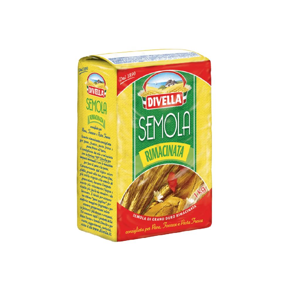 Divella Semolina Unu Rimacinata 1Kg