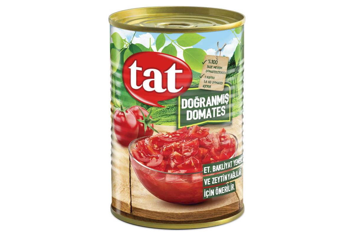 Doğranmış Domates 4050gr Teneke