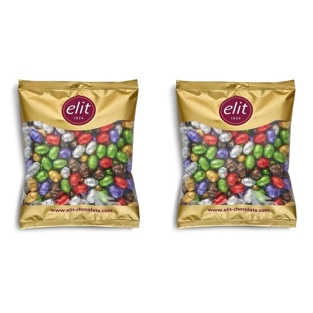 Elit Çikolata Chocoeggy Sütlü Yumurta Çikolata 1kg x 2 Adet Glutensiz